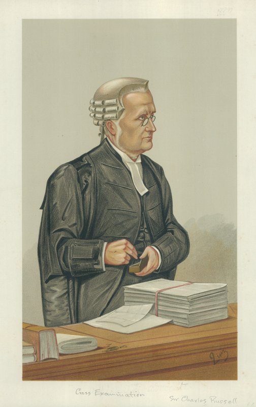 Sir Charles Russell autorstwa English School