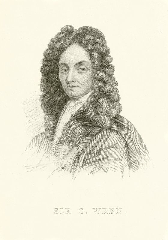 Sir Christophera Wrena autorstwa English School