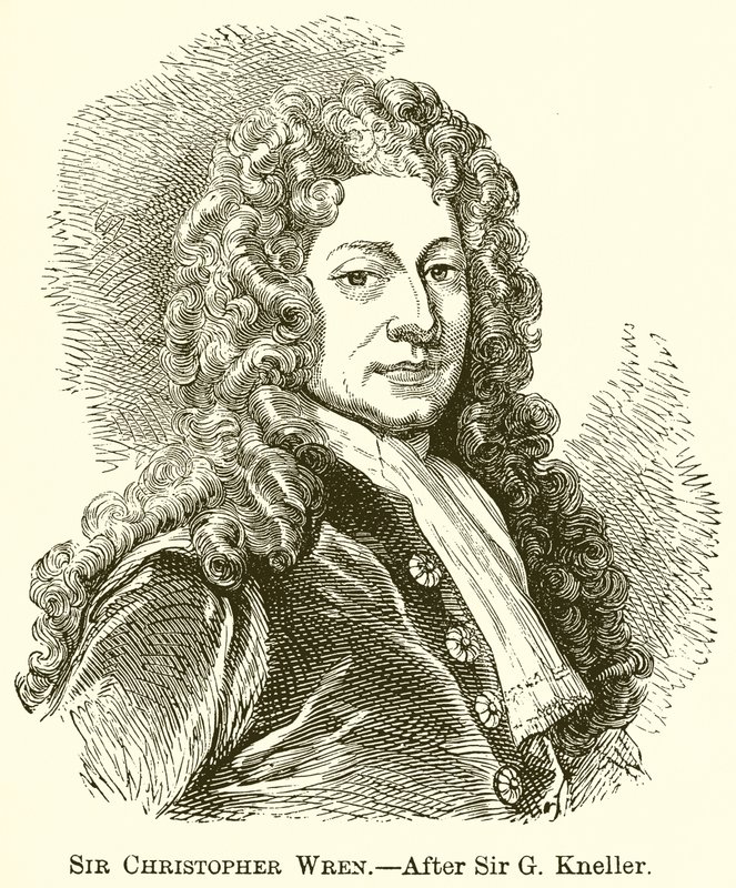 Sir Christophera Wrena autorstwa English School