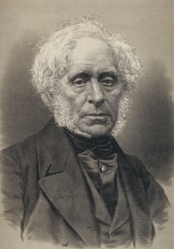 Sir David Brewster, portret (rycina) autorstwa English School