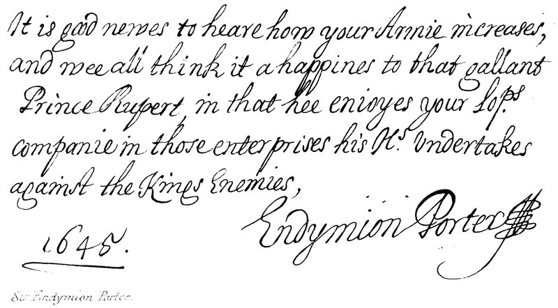 Sir Endymion Porter autorstwa English School