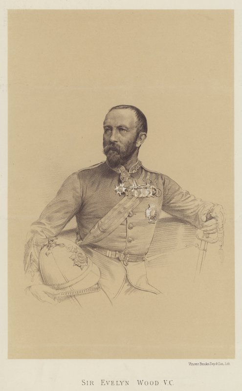 Sir Evelyn Wood, VC (lito) autorstwa English School