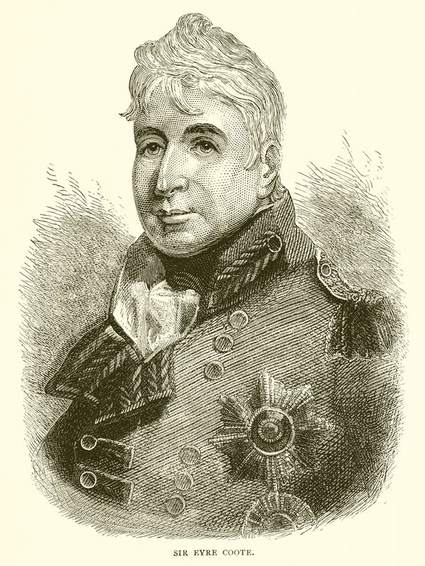 Sir Eyre Coote autorstwa English School