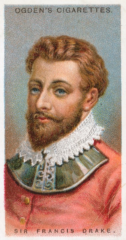 Sir Francis Drake autorstwa English School