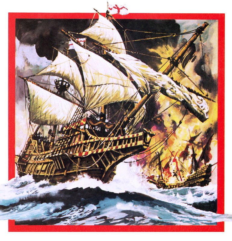 "The Golden Hind" Sir Francisa Drake