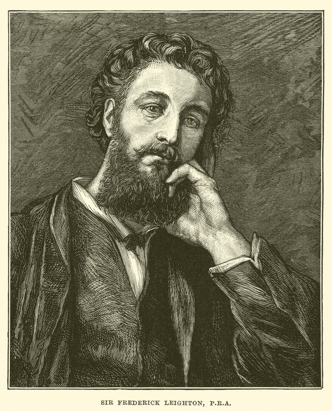 Sir Frederick Leighton, PRA (Grawerowanie) autorstwa English School