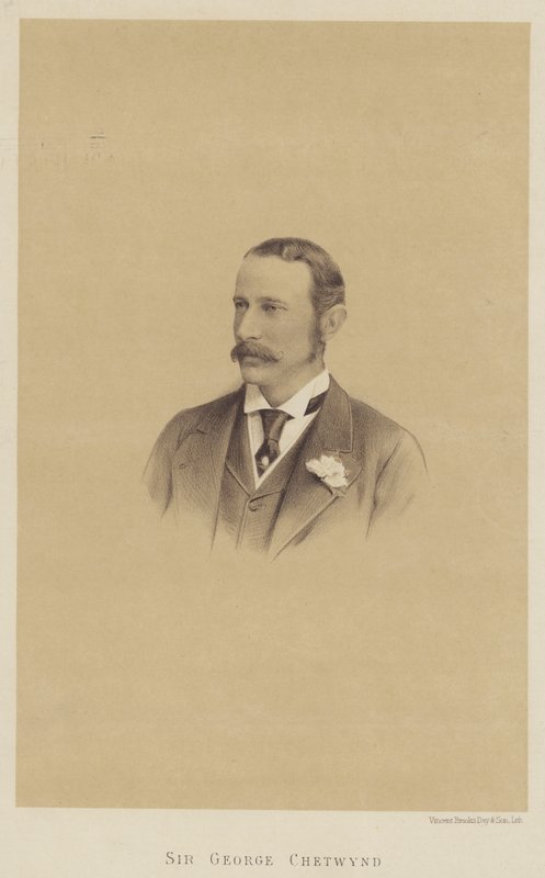 Sir George Chetwynd (lito) autorstwa English School
