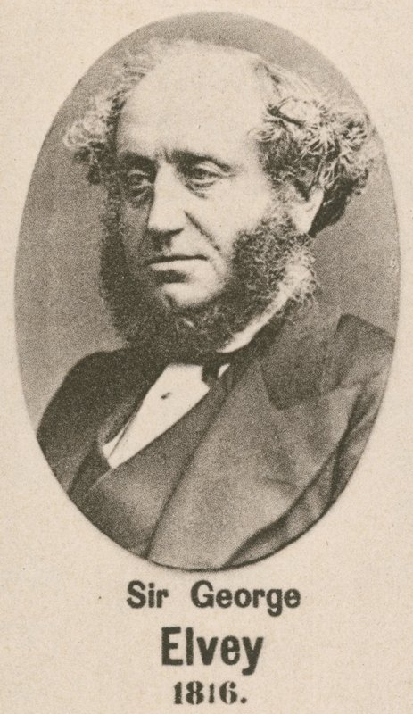 Sir George Elvey (grawiura) autorstwa English School