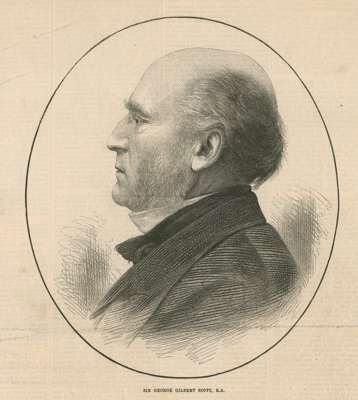 Sir George Gilbert Scott, RA autorstwa English School