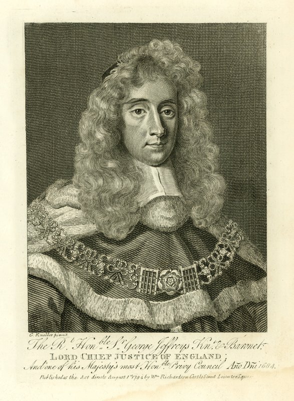 Sir George Jefferies autorstwa English School
