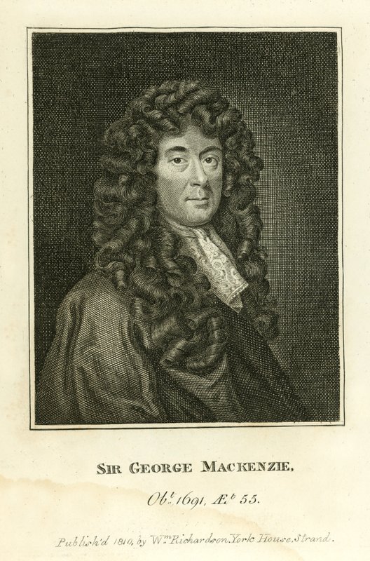 Sir George Mackenzie autorstwa English School