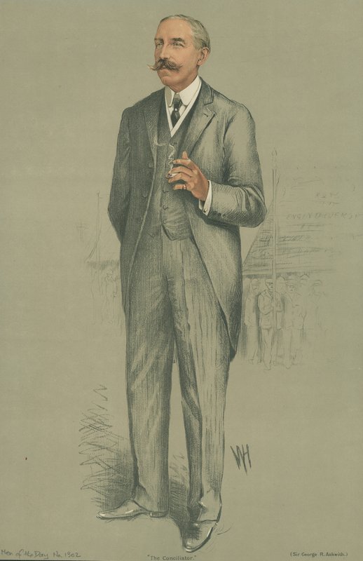 Sir George R Askwith autorstwa English School