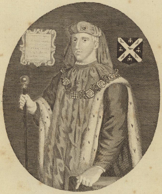 Sir Henry Fitzalwine autorstwa English School