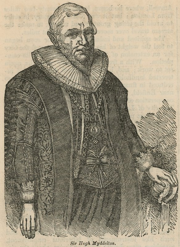 Sir Hugh Myddelton autorstwa English School