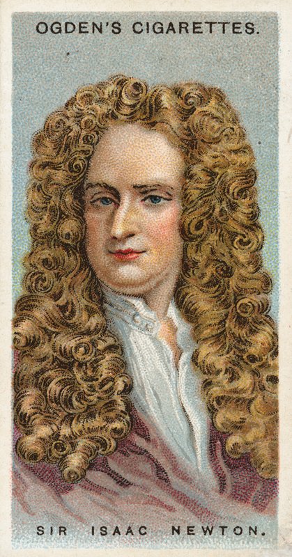 Sir Isaac Newton autorstwa English School