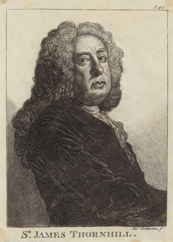 Sir James Thornhill autorstwa English School