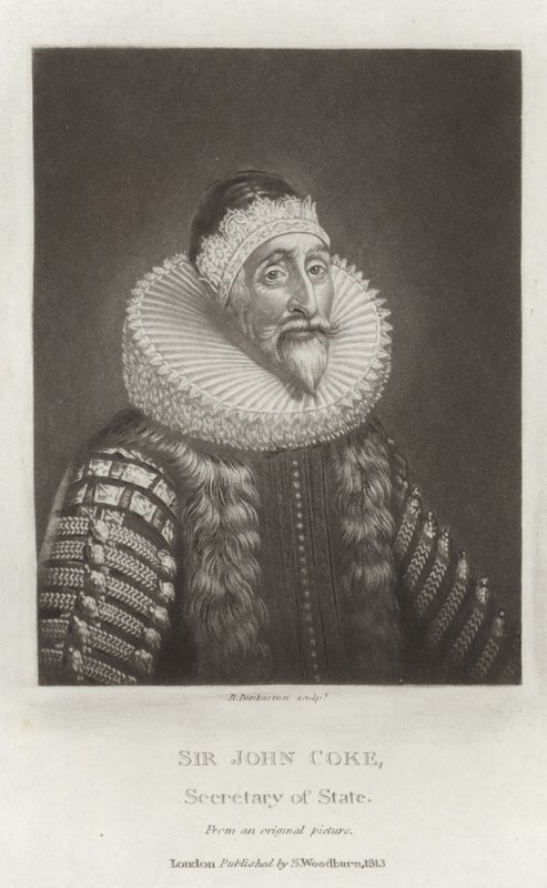 Sir John Coke autorstwa English School