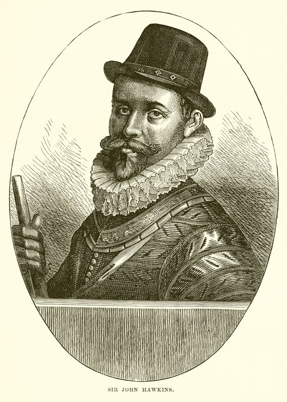 Sir John Hawkins autorstwa English School