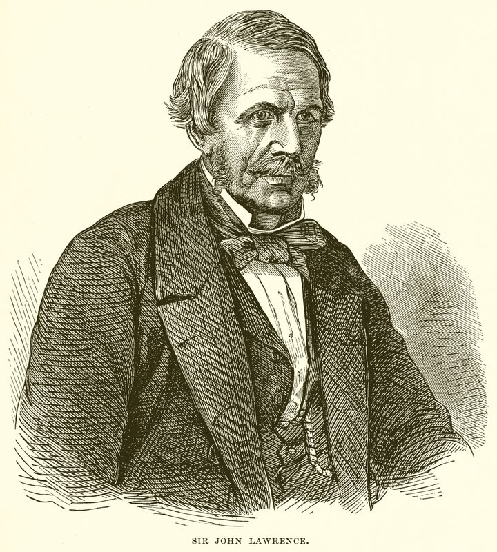 Sir John Lawrence autorstwa English School