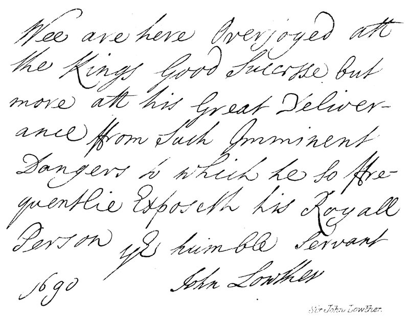 Sir John Lowther autorstwa English School