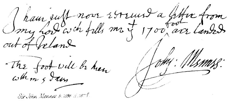 Sir John Mennes, b 1598, d 16701 autorstwa English School