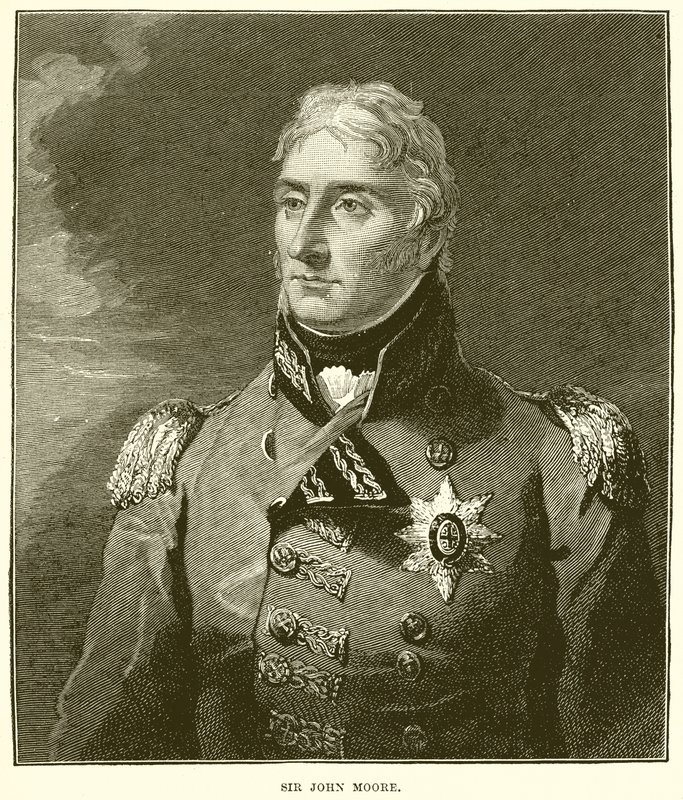 Sir John Moore autorstwa English School