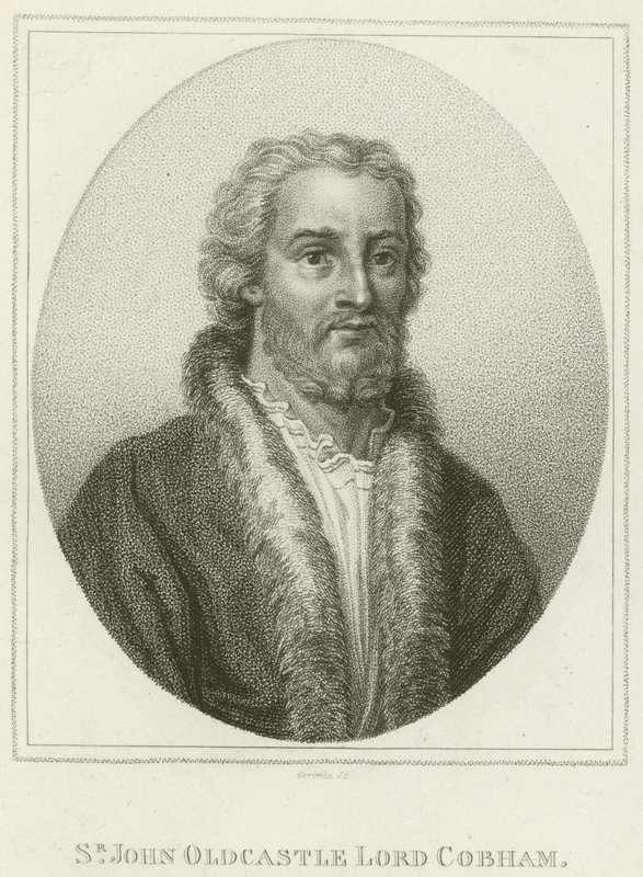 Sir John Oldcastle, Lord Cobham (grafika) autorstwa English School