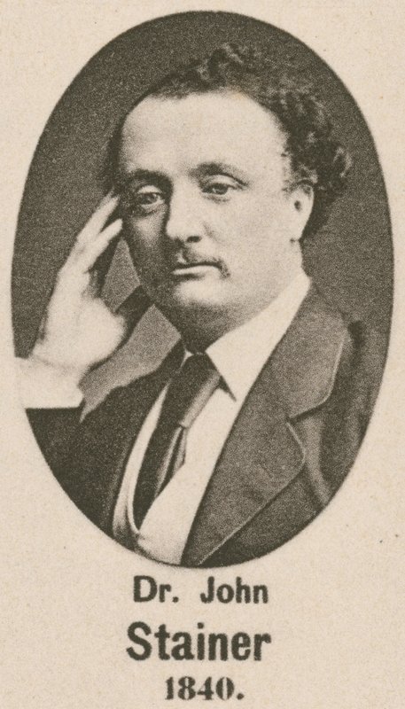 Sir John Stainer (grawiura) autorstwa English School