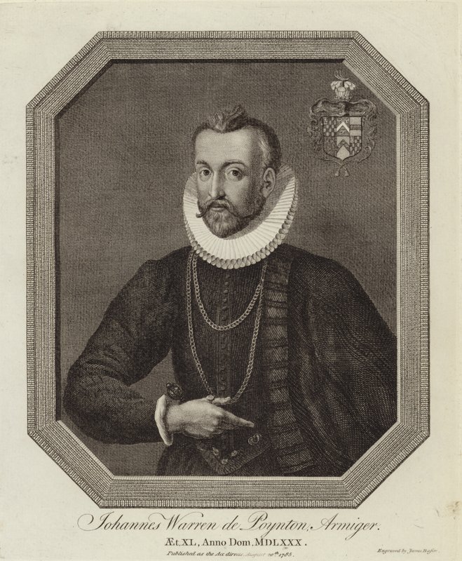Sir John Warren autorstwa English School