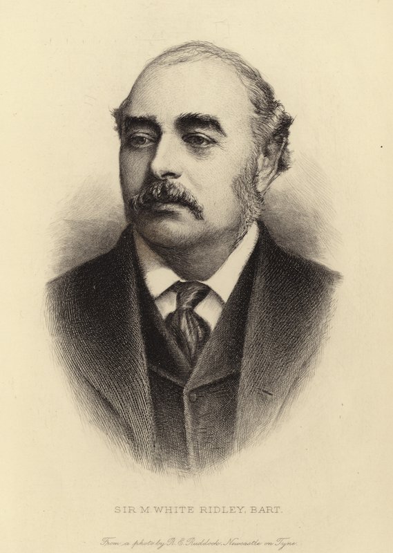 Sir M. White Ridley, Bart autorstwa English School
