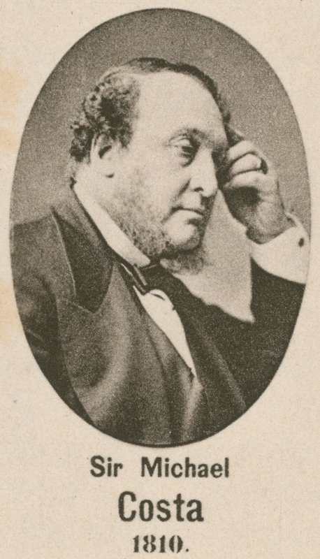 Sir Michael Costa (grawiura) autorstwa English School