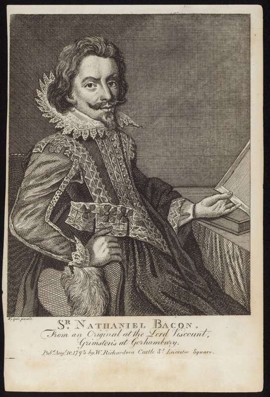 Sir Nathaniela Bacona autorstwa English School