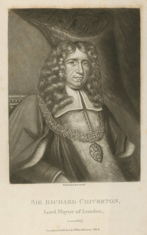 Sir Richard Chiverton, burmistrz Londynu autorstwa English School