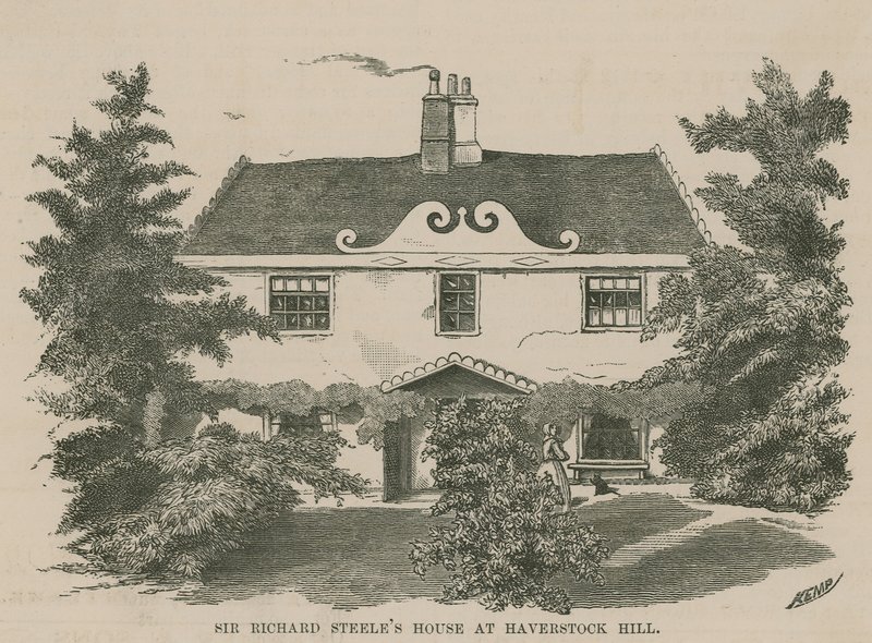 Domek Sir Richarda Steelesa, Haverstock Hill autorstwa English School