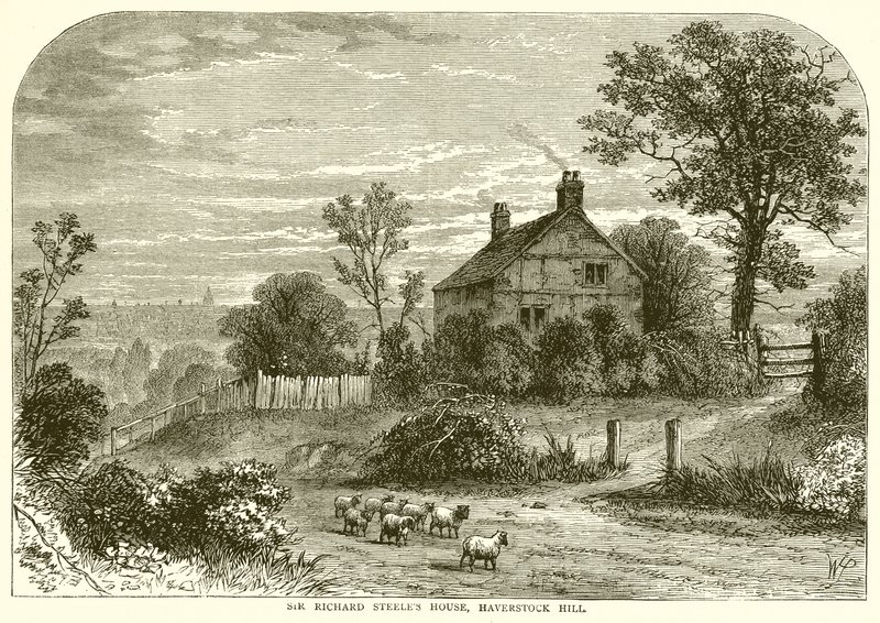 Dom Sir Richarda Steelesa, Haverstock Hill autorstwa English School