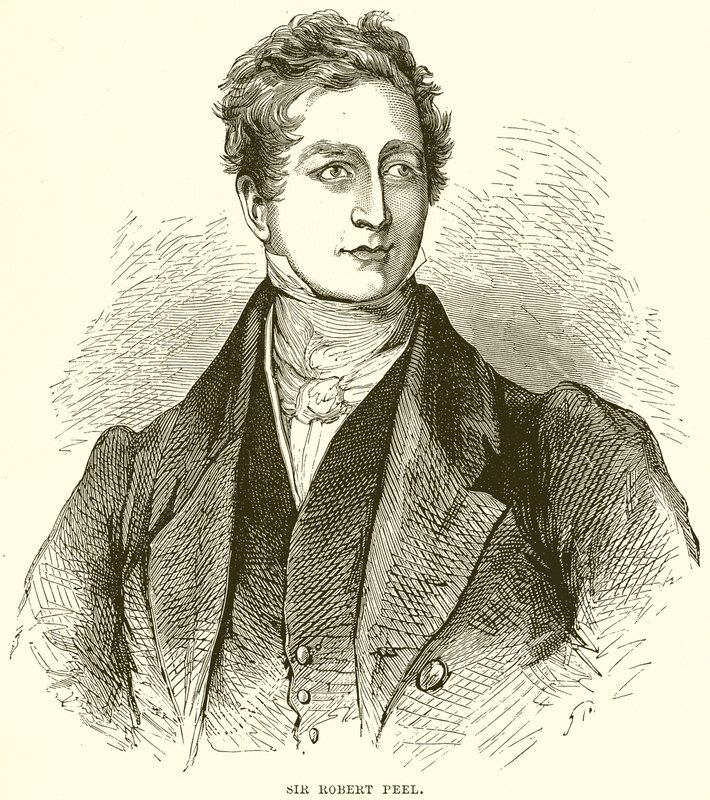 Sir Robert Peel autorstwa English School