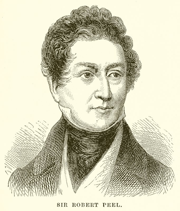Sir Robert Peel autorstwa English School