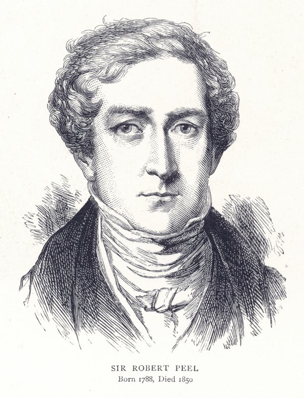 Sir Robert Peel autorstwa English School