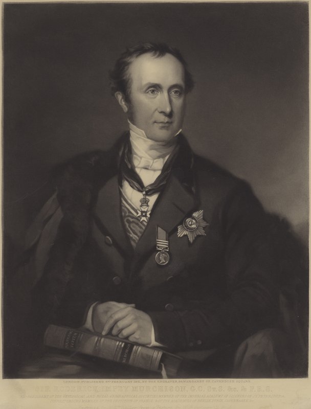 Sir Roderick Impey Murchison, szkocki geolog autorstwa English School