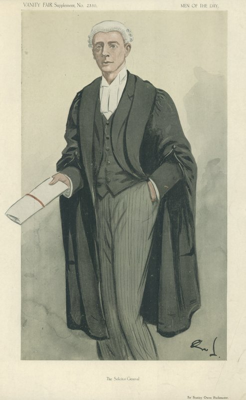 Sir Stanley Owen Buckmaster autorstwa English School