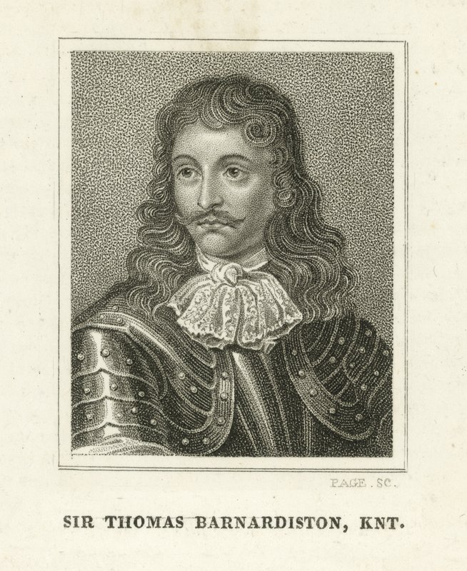 Sir Thomas Barnadiston (grafika) autorstwa English School