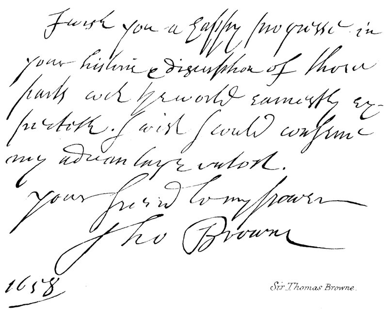 Sir Thomas Browne autorstwa English School