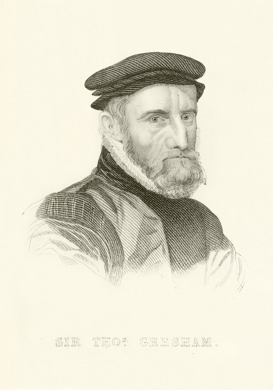 Sir Thomas Gresham autorstwa English School