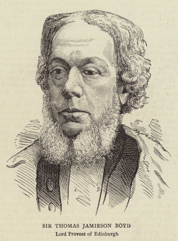 Sir Thomas Jamieson Boyd (Grawerowanie) autorstwa English School