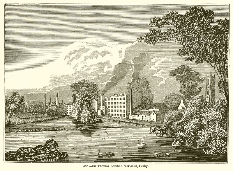 Sir Thomas Lombes Silk-Mill, Derby autorstwa English School