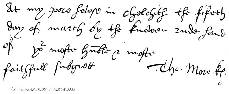 Sir Thomas More, b 1480, d 1535 autorstwa English School