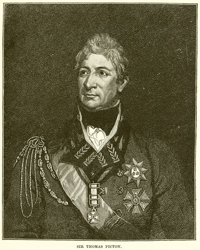 Sir Thomas Picton autorstwa English School