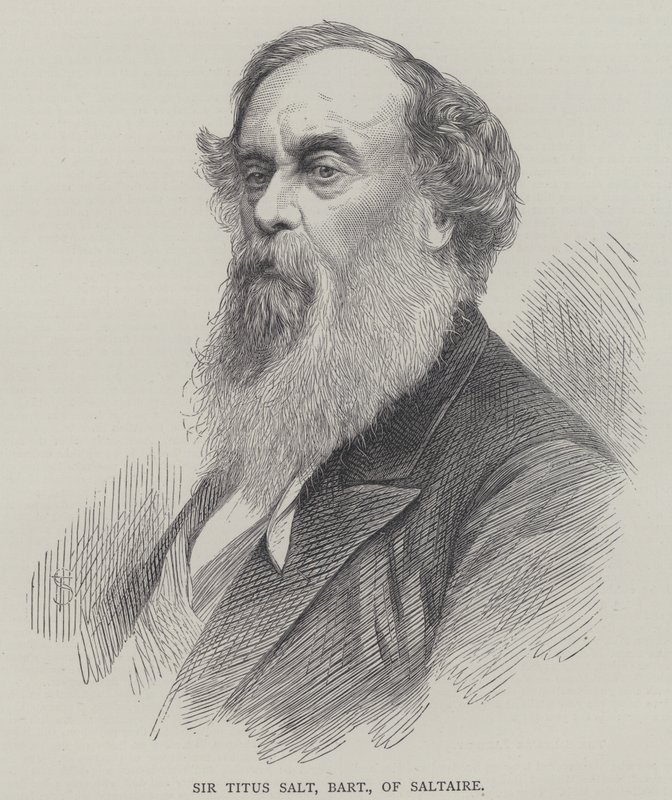 Sir Titus Salt, Baronet, z Saltaire autorstwa English School