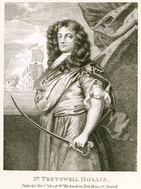 Sir Tretswell Hollis autorstwa English School