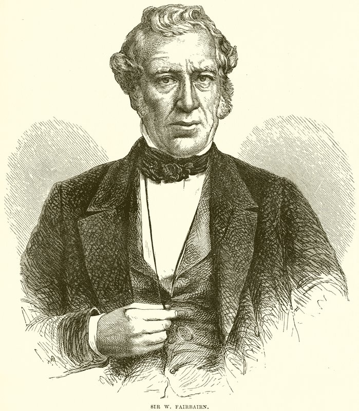 Sir W. Fairbairn autorstwa English School